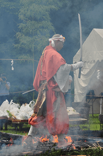 金剛宝寺 夏の火まつりin金剛宝寺